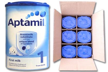 Aptamil Pronutra Infant Milk Powder from UK and Germany